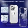 Hybrid Shockproof Back Cover Case For iPhone 16e 16 15 14 13 12 11 Pro Max Plus Mini Clear Hard Pc Silicone Soft Shell Thin Tpu