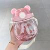 Shangqi Big Belly Sports Water Bottle with Straw