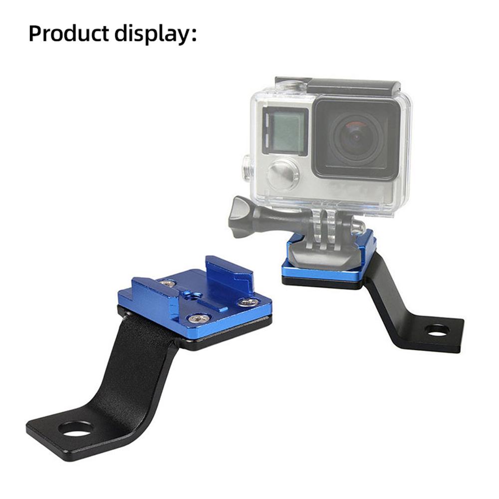Motorcycle Mirror Mount Adjustment Arm Adapter For GoPro 13 12 11 10 9 8 AKASO SJCAM Insta360 DJI Osmo Action Camera Accessories
