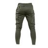 Men's Color Multi Pocket Outdoor Sports Fitness Running Training Cargo Pants