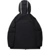 Li Ning Trench Coats Men's Black Hooded Moderate AWBV097-3