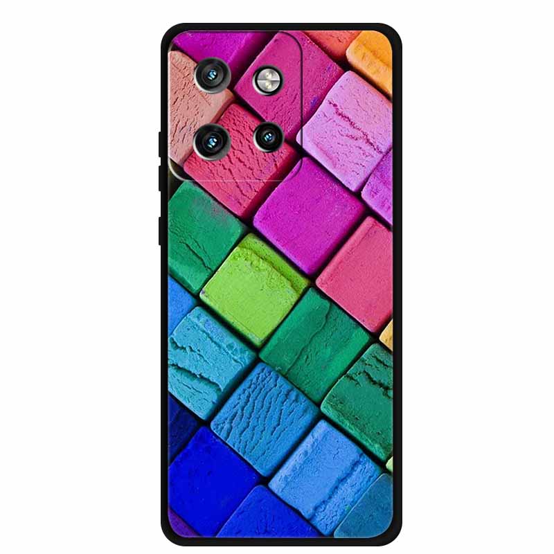 Soft Case For Motorola Moto G75 5G Cover Silicone Print Luxury Flower TPU Soft Phone Cases For Moto G75 5G  Animal Colorful TPU