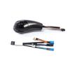 3 Colors Gradient LED Light Gear Shift Knob Automatic Transmission Rod Head For BMW x3 E83 xDrive xDrive20d xDrive30d 2003-2010