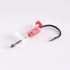 3/5/10/15/20Pcs Luminous Live Shrimp Fixing Hook Heavy Duty Glow-in-the-dark Barbed Fishhook Freshwater Saltwater Catfish Bass Fishing Hook