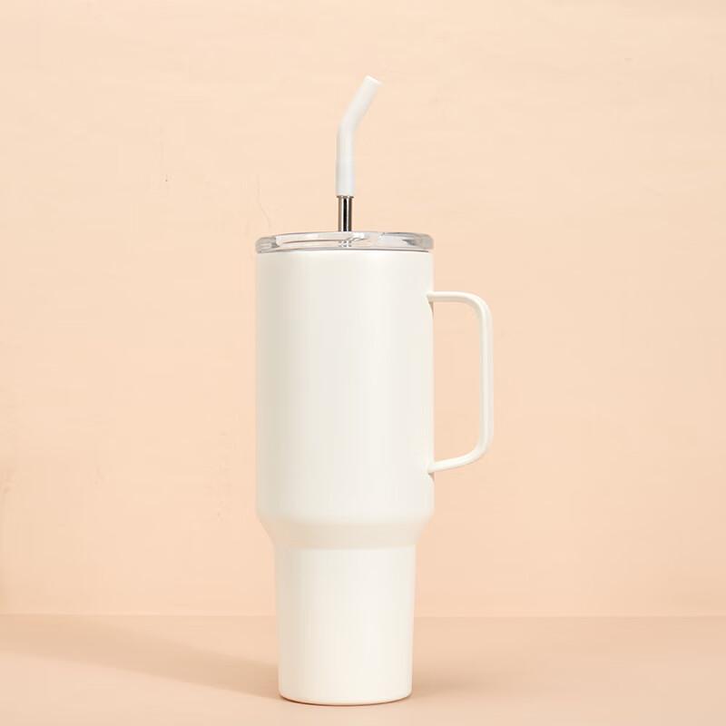 

Shangqi 40oz Insulated Tumbler with Handle and Straw