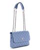 GUESS Shoulder Bag GIULLY II 2 COMP CNVRTBLE FLAP Quilted Chain Strap
