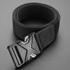 Buckle Fashionable Alloy Men Nylon Woven Waist Belt For Daily And Use Outdoor