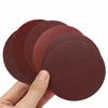 3-inch Self-Adhesive Sandpaper Discs, Flocked for Woodworking and Drill Polishing, 75mm