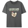 Chicken Game Don't Look At The Chicken Funny Meme Men's Women T-Shirt Cotton Tee Tops Classic Novelty Gifts Short Sleeve  Casual