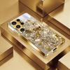 Shiny Gold Phoenix Electroplated Golden Phone Case For Samsung S25 Ultra S21 S22 FE S23 Plus S24 S20 S26 Note 10 10+ 20 Cover