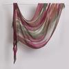 Gradient Tie-Dye Hijab Breathable Cotton Hijab Soft Women Headscarf  For Women