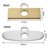 Base Faucet Decorative Plate Faucet Deck Plate Tap Cover Deck Plate Faucet Plate Hole Cover Bathroom Faucet Escutcheon Plate