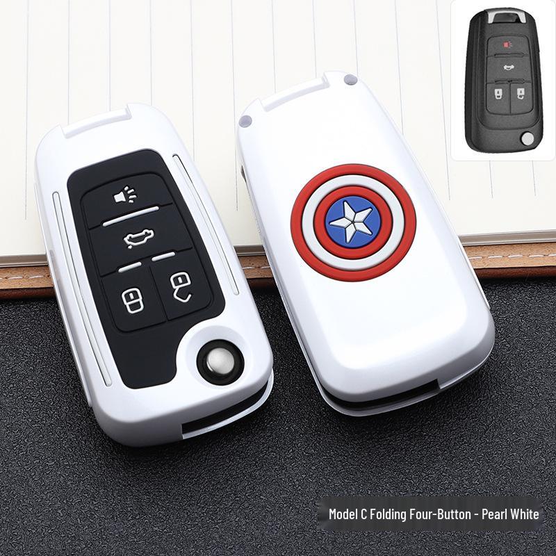 Buick Encore S Fashion Key Case with Buckle and Remote Shell Design