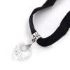 1X Gothic Velvet Heart  Choker Handmade Necklace Pendant Retro 80 90S