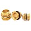Full Copper Thickened Water Tank Connector 1/2" -2" Water Tower Water Bucket Inner and Outer Thread Drain Interface Hardware