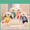 Adorable Creative Bunny Plush Toy With Long Ears Soft Crystal Velvet Texture