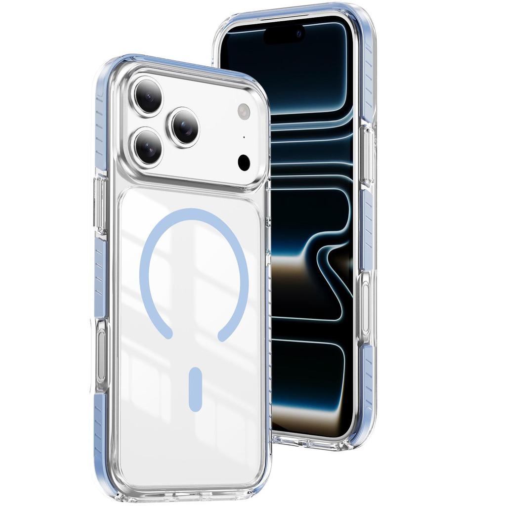 Crystal Shield Magnetic Ring Case for iPhone 17 Pro Max