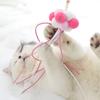 Cat teasing stick plush combination cat toy acrylic fairy cat teasing pole durable and bite resistant long pole cat toy