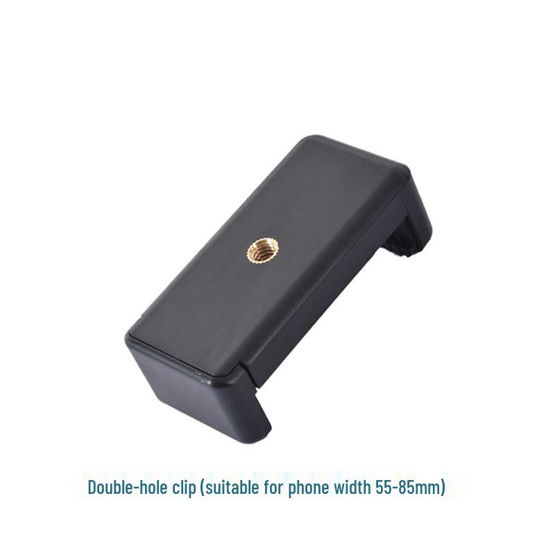 

Phone Clip Bracket with Fill Light for Mirrorless Camera Hot Shoe