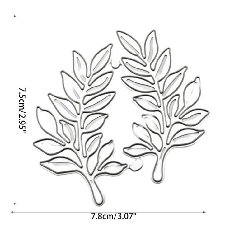 Leaves Cutting Dies for Crafts,Scrapbooking, Paper Cards, Cake Decoration,Crafts