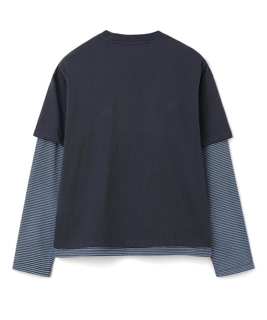 MILLO ARCHIVE Kuchen Layered Long Sleeve [Navy]