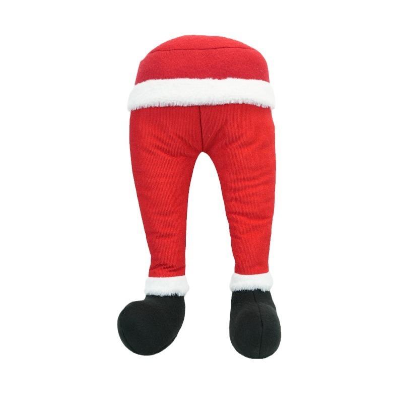 Weihnachtsschmuck süße Elfenbeine Weihnachtsbaumanhänger Weihnachtsstoffbeine Fensteranhänger