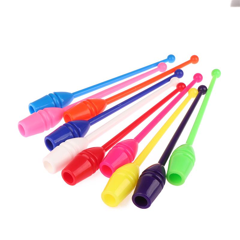 1Pc 45Cm Gymnastics Stick Children Adult Gym Fitness Gymnastics Equipment Rhythmic Gymnastics Stick Training Accessories