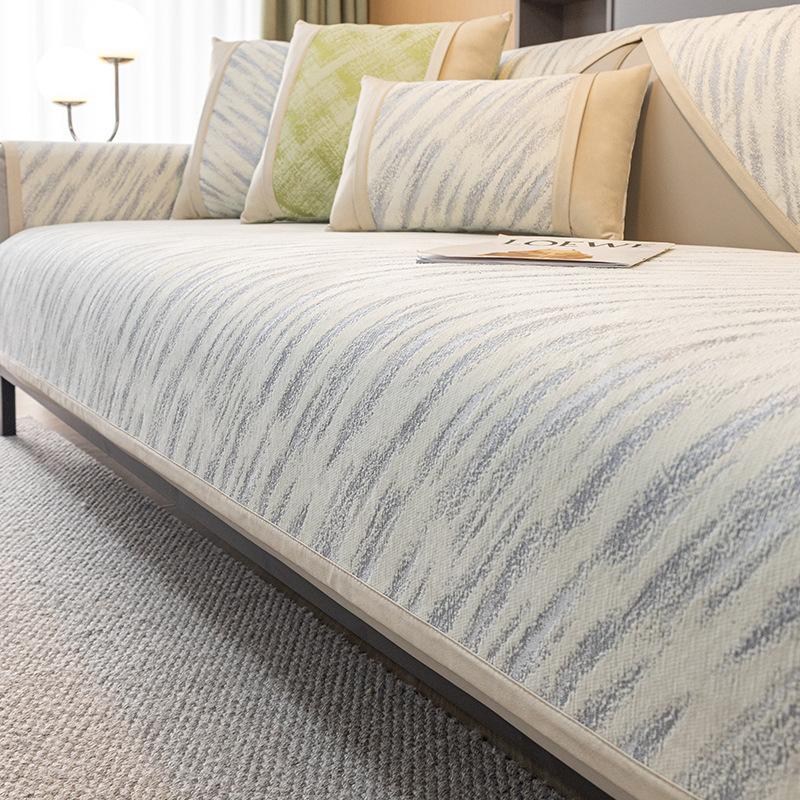 New Style Sofa Cushion Four Seasons Universal Simple Modern Non-slip Chenille Little Fresh Sofa Cushion Color Soft Sofa Cover