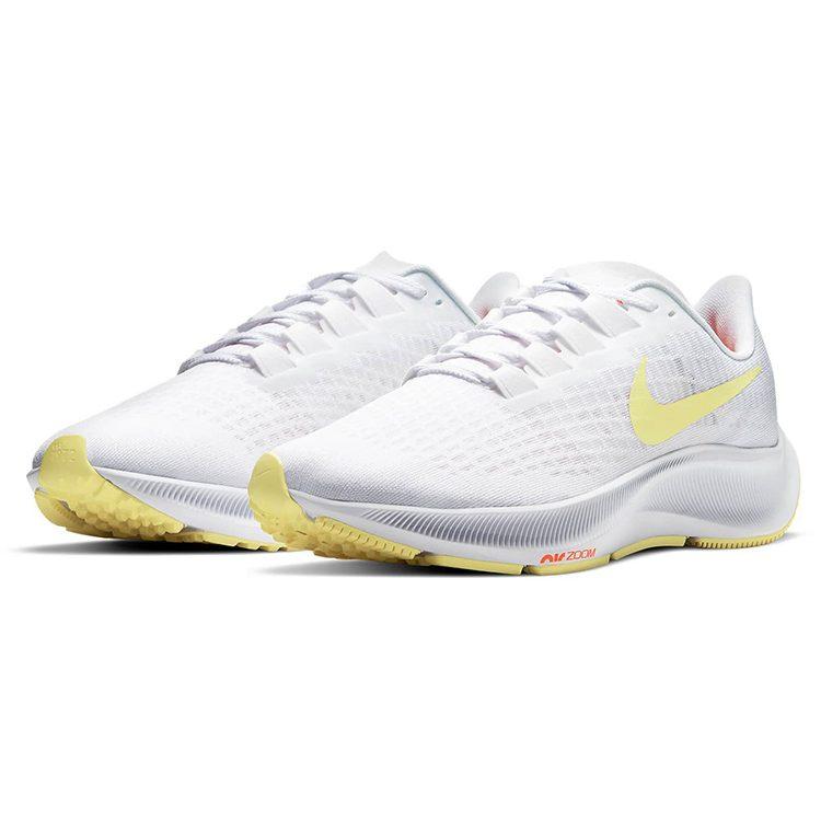 Nike Air Zoom Pegasus 37 White Light Zitron Women's BQ9647-105