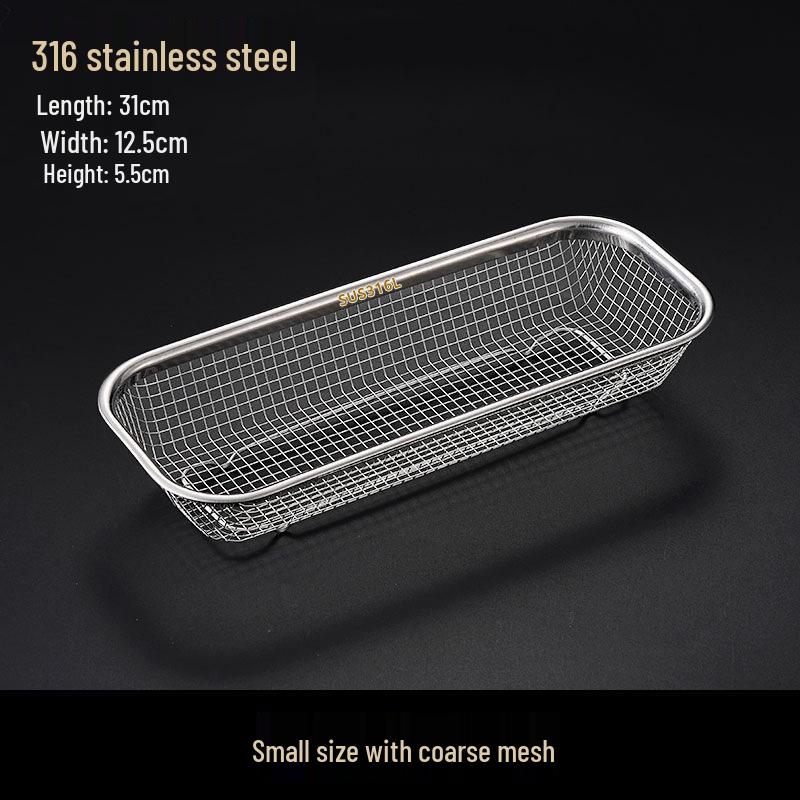 Stainless Steel Chopstick & Utensil Holder with Draining Rack and Sterilizer