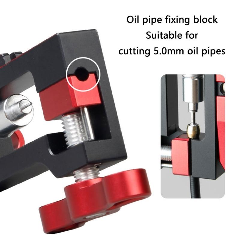 Effizienter Fahrrad Hydraulikschlauchschneider Fahrrad Hydrauliknadel Eintreiber Einsetzwerkzeug für Zuverlässigkeit Bremsenmontage