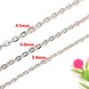Rose Gold O-Shaped Stainless Steel Necklace & Bracelet Chain - Non-Fading, Vacuum-Plated for DIY Jewelry.