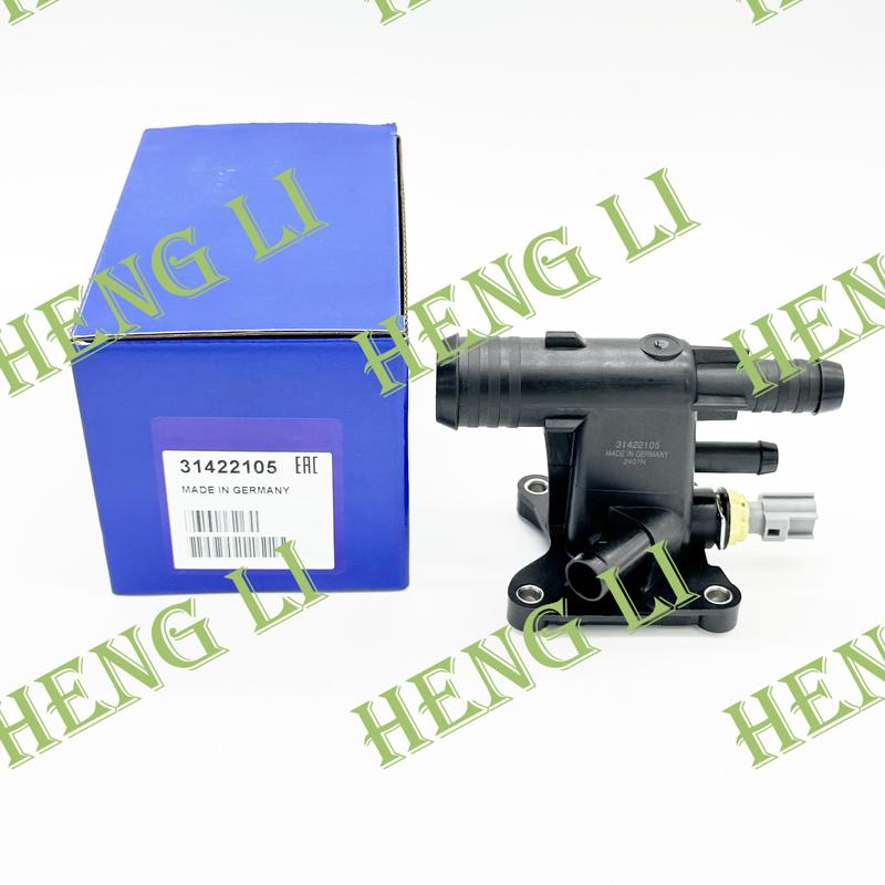 31422105 is suitable for Volvo 60 XC60 S80L engine adapter thermostat housing assembly/adapter (four-way) Hengli automotive part