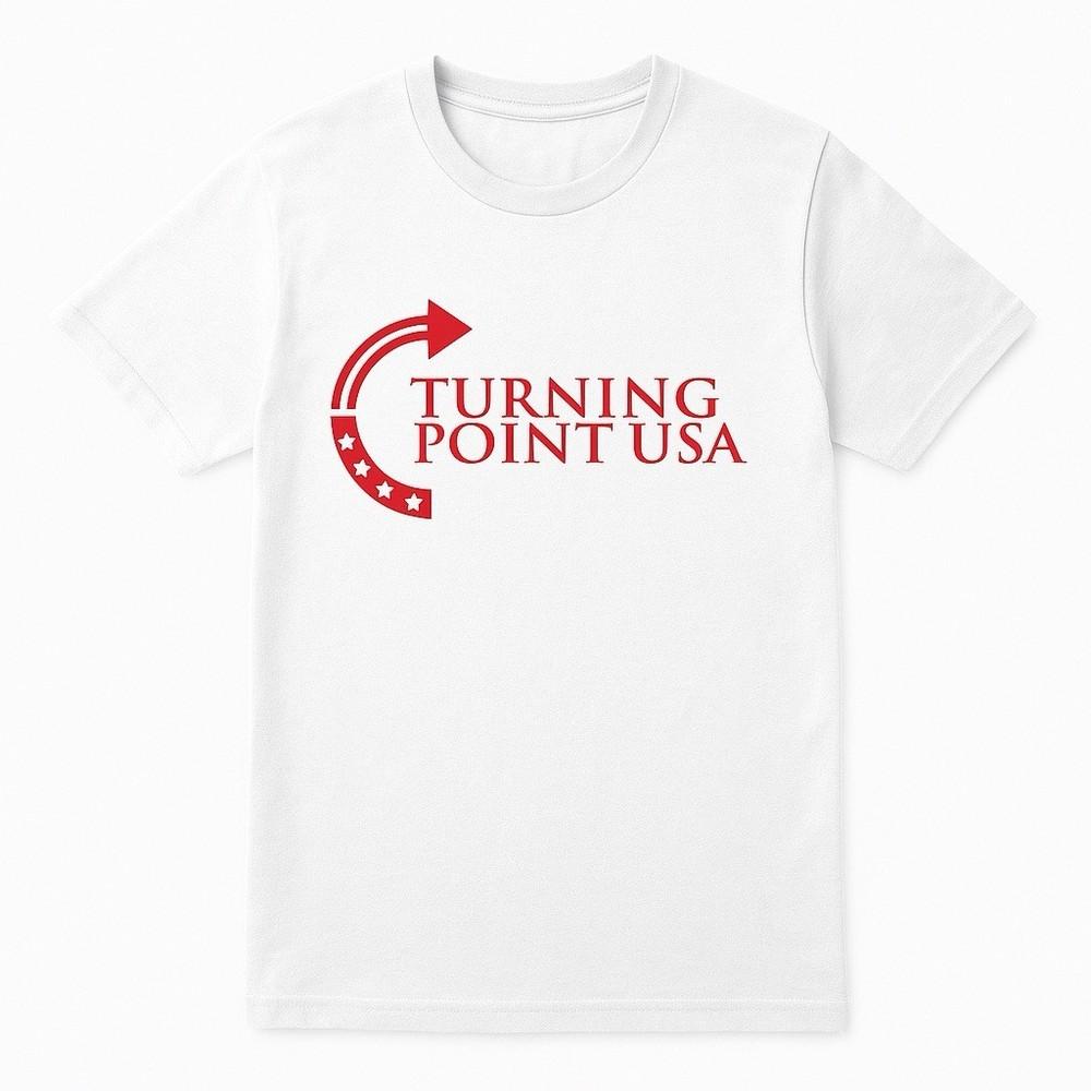 

Чарли Кирк Поворотный момент Футболка Футболка RIP 4XL