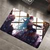 S-sayo Hikawa Floor Mat Retro Multiple Choice Living Room Kitchen Rug Non-Slip Modern Home Decor