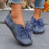 Wearing bow Mary Jane single shoes women's French round toe spring and autumn new style