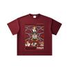 260 GSM Double Yarn 32 Count 100% Cotton HXH V8 Kurapika Uvogin Print Unisex Heavy Cotton T Shirt