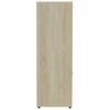 Bookshelf Sonoma Oak 90 x 30 x 90 cm Particleboard
