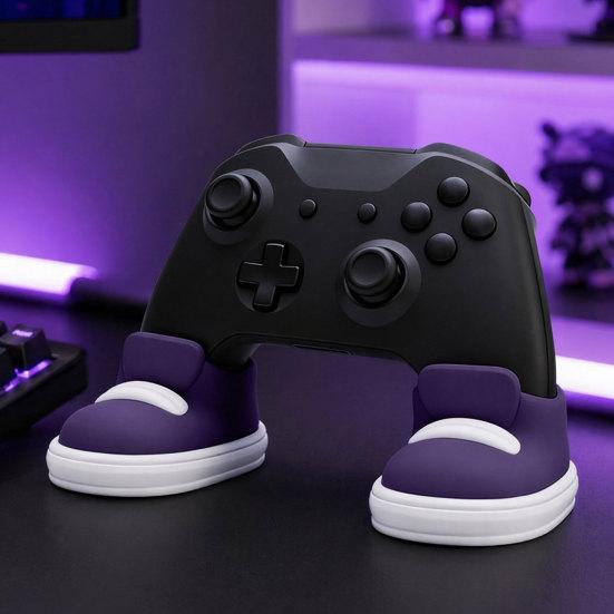 2 Pcs Game Controller Stands Anti-Slip Space-Saving Organizer Stable Strong