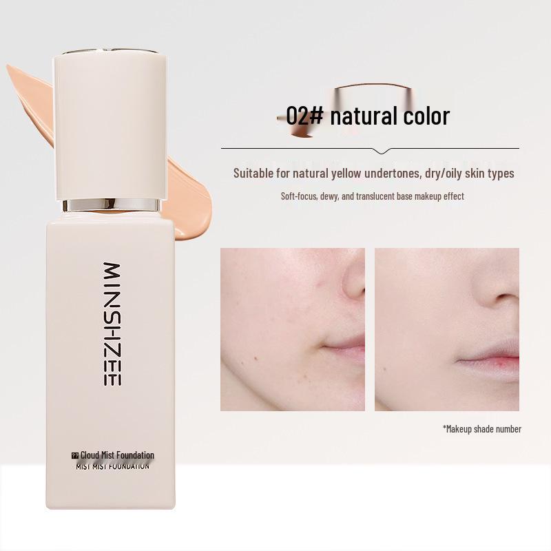 Mingxi Zhi Long-lasting Lightweight Foundation & Concealer for Dry and Oily Skin