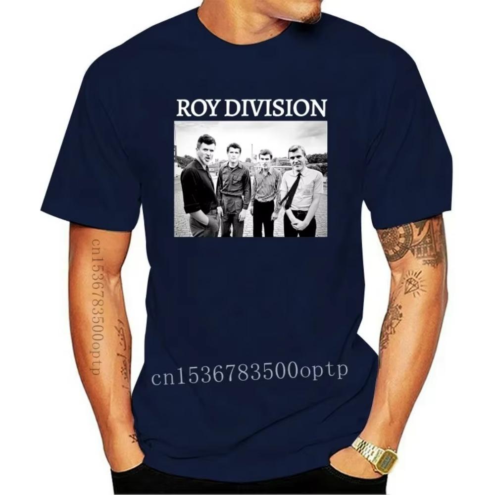 

Новая мужская футболка Roy Division Roy Keane ParodyJoy Division Meme Design футболка Женская футболка XXXXXL темно-синий