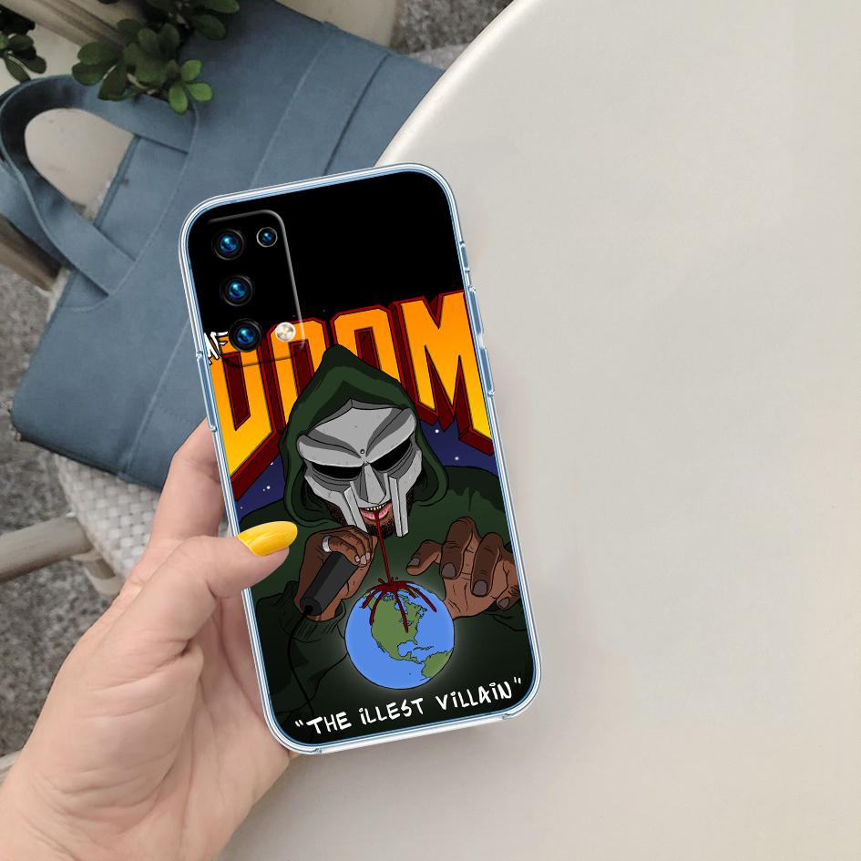 

LO61 MF DOOM Soft Shell Transparent Phone Case for Motorola Moto G7 G8 G9 G84 G85 G73 G24 G15 Z2 Play Power Plus Motorola Moto G7