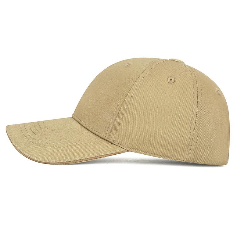 Four Seasons Men Women Solid Color Baseball Cap Curved Eaves Outdoor Sports Sunshade Cap