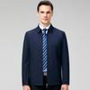 2024 Men's Spring Autumn Business Casual Jacket with Stand Collar
