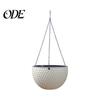 Hanging Pot Flower Basket Imitation Honeycomb Self Water Absorption Plant Hanger Waterproof Outdoor Resin for Garden