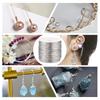 304 Stainless Steel Wire, Round, Stainless Steel Color, 22 Gauge, 0.6mm, About 459.32 Feet(140m)/Roll