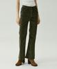 MAGOODGAN Chera 4812 Spandex Corduroy Brown Bell-Bottom Pants