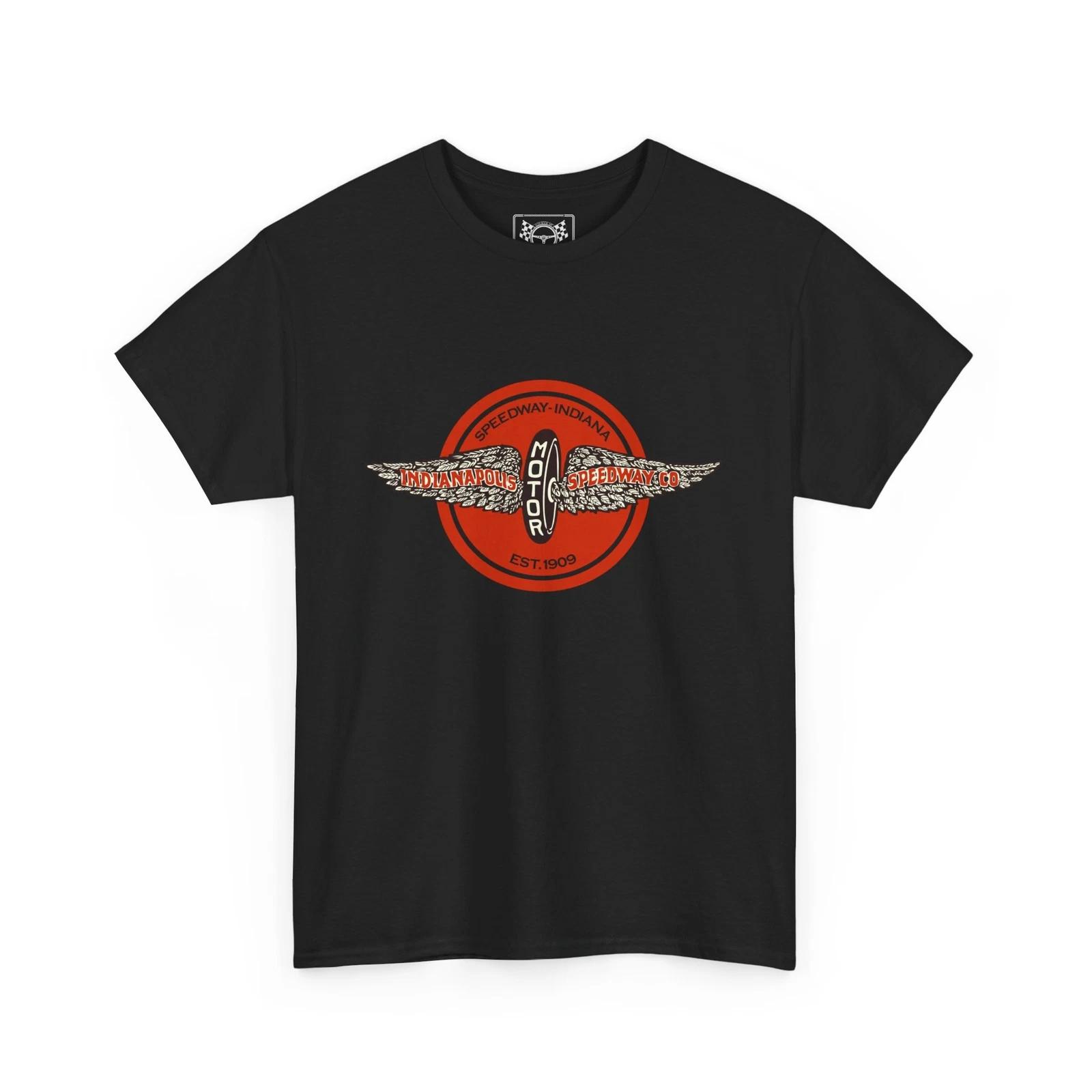Indianapolis Motor Speedway Vintage Design T-Shirt - Indy 500 History Tee Gift S