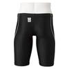 Mizuno Stream Ace Racing Half FINA Swimming Size M Men's Swimsuit, Spats, N2MB0020, (International Federation) Approved, Green,