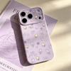 Tulip Floral Anti-Fall Phone Case for iPhone 13/15 Pro/16/17 Pro